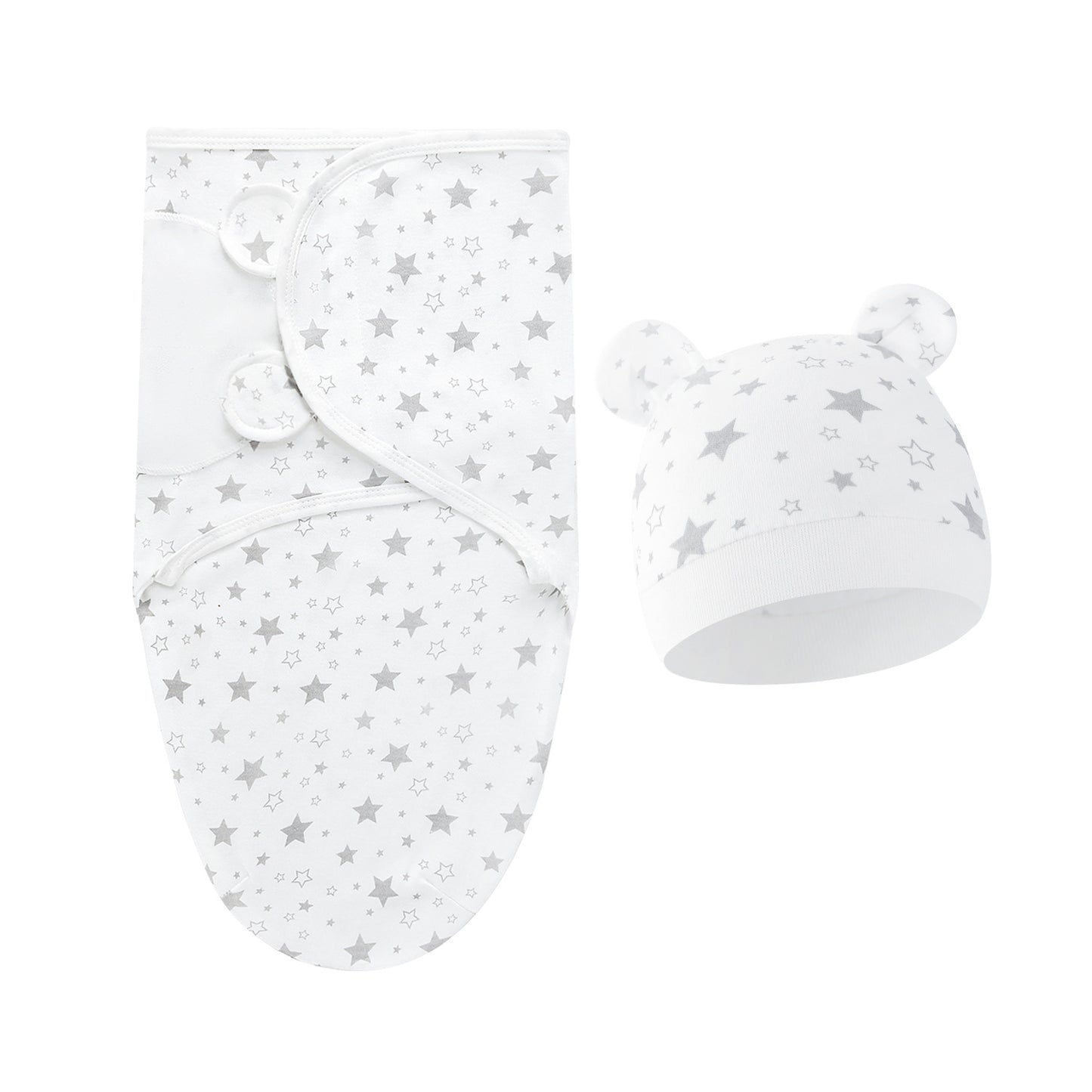 Baby Cotton Swaddle Wrap – Soft, Secure & All-Season Comfort