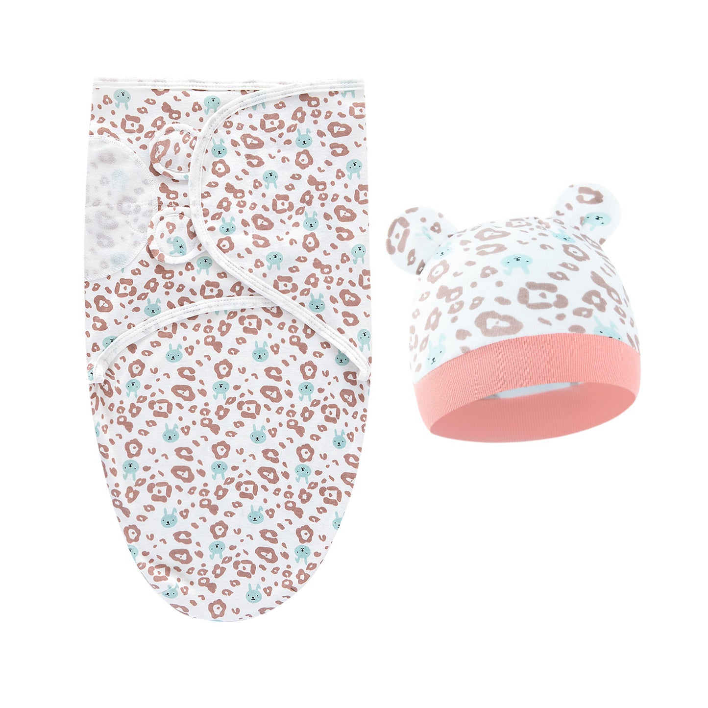 Baby Cotton Swaddle Wrap – Soft, Secure & All-Season Comfort