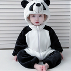 CuddleCritter Hooded Fleece Romper