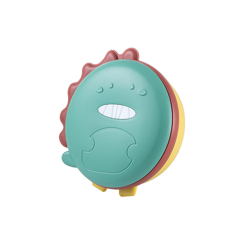 Dinosaur Insulated Compartment Baby Dinner Plate