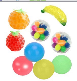 Glow-in-the-Dark Sticky Ball Toy