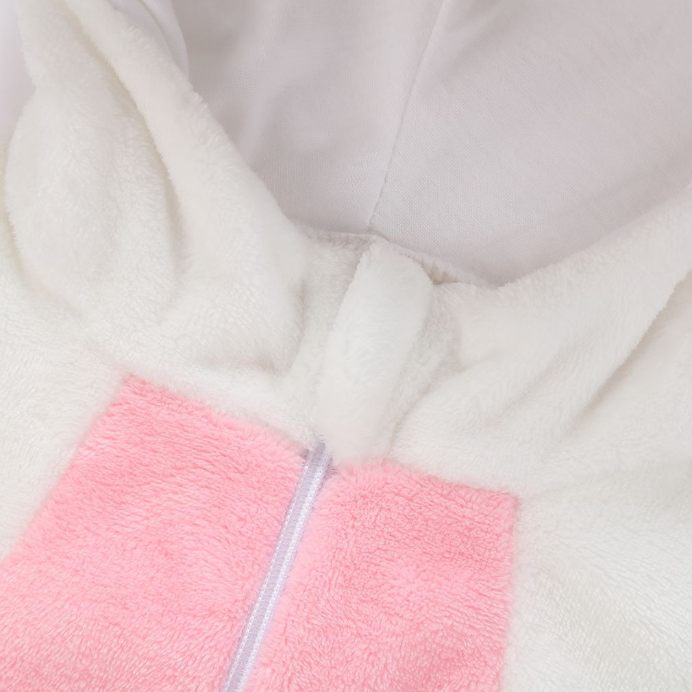 Cozy Cub Hooded Romper