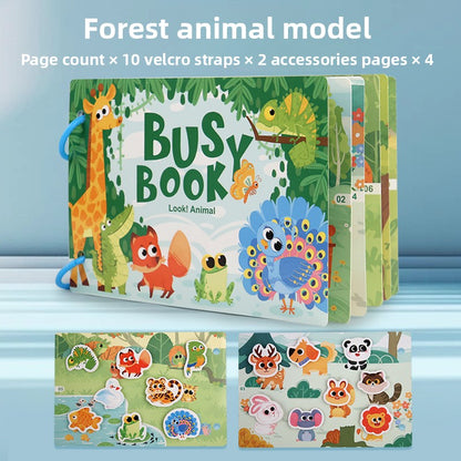 Reusable Alphabet & Number Busy Book