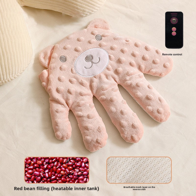 Smart Electric Baby Soothing Palm Remote Control Patting Toy with Heat Therapy (3-Speed)