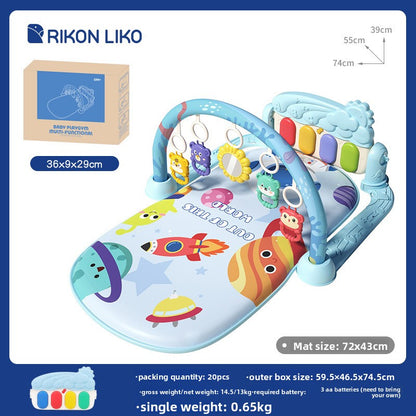 3-in-1 Baby Activity Play Gym & Kick Piano Mat