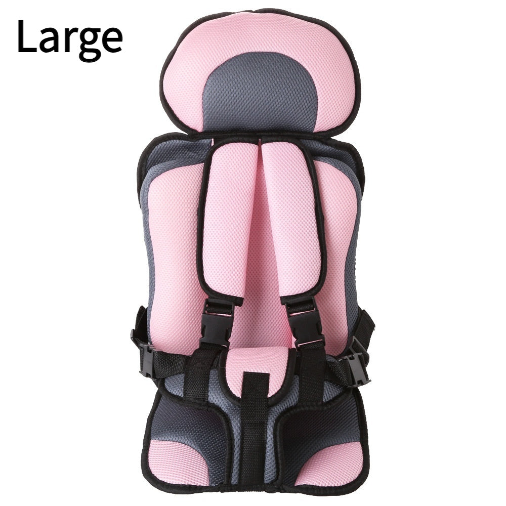 Portable Infant Safety Seat Mat – Adjustable, Breathable, Belt Travel Cushion