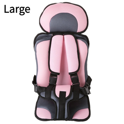 Portable Infant Safety Seat Mat – Adjustable, Breathable, Belt Travel Cushion