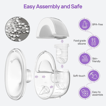 MilkEase Wearable Electric Breast Pump