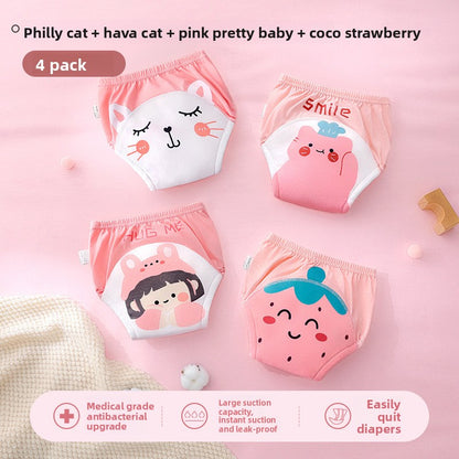 Underwear-style potty training pants