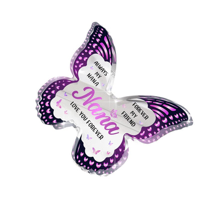 Butterfly-Shaped Acrylic Keepsake