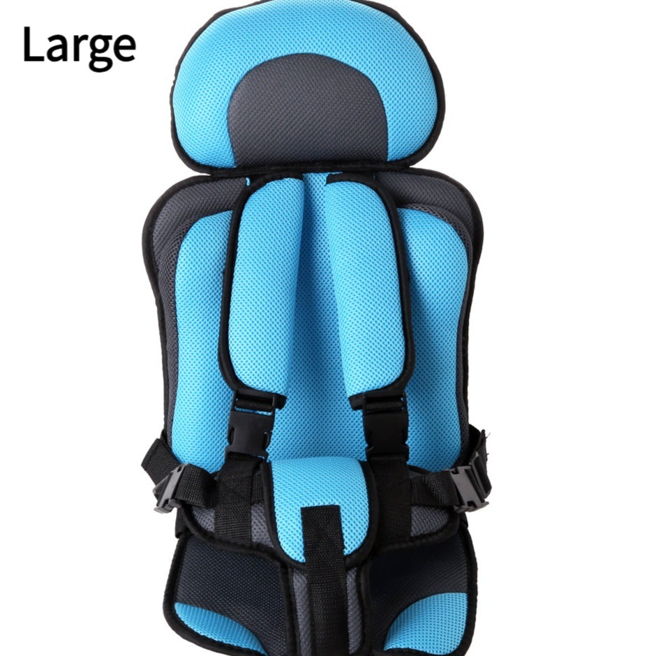 Portable Infant Safety Seat Mat – Adjustable, Breathable, Belt Travel Cushion