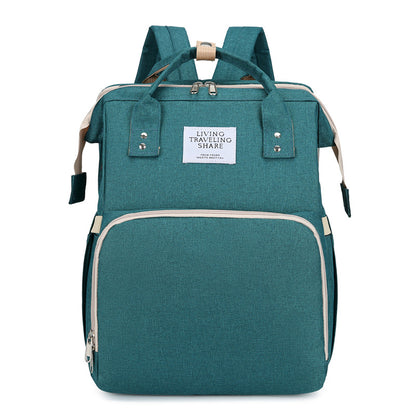 3-in-1 Foldable Baby Crib Backpack
