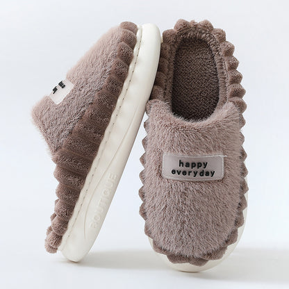 Fluffy Fleece House Shoes