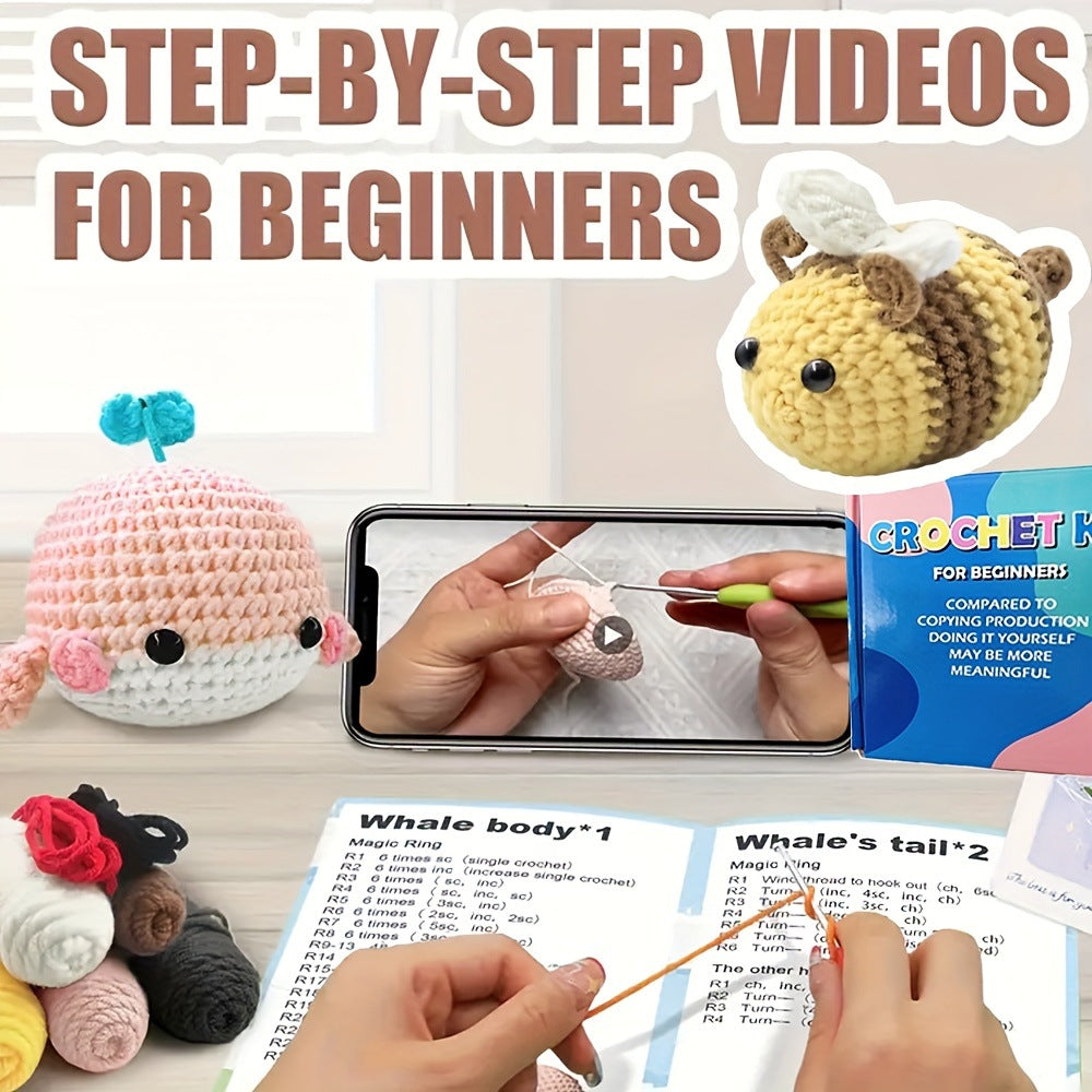 Parent-Child Animal Crochet Kit