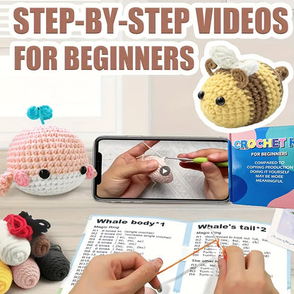Parent-Child Animal Crochet Kit