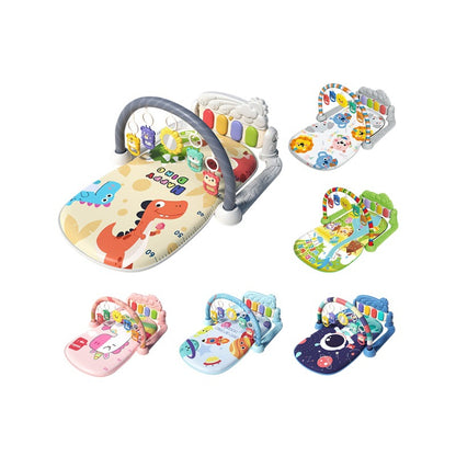 3-in-1 Baby Activity Play Gym & Kick Piano Mat