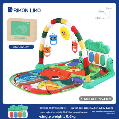 3-in-1 Baby Activity Play Gym & Kick Piano Mat