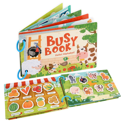 FarmFun Reusable Sticker Puzzle Book