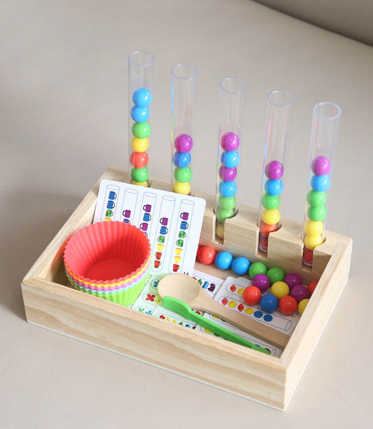 Montessori Clip Beads Set