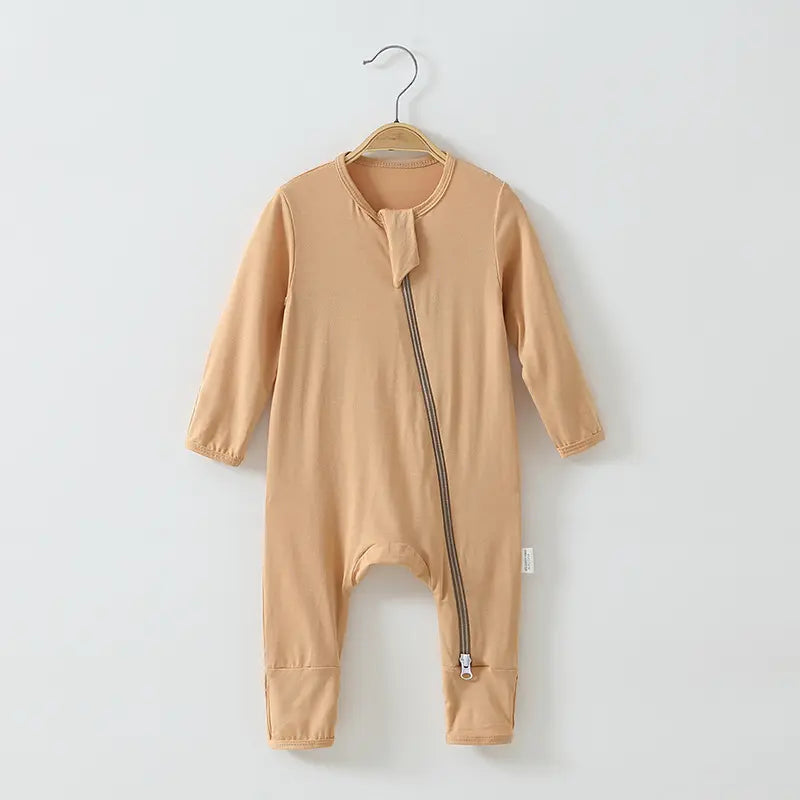 PureBamboo Baby Long Sleeve Romper – Ultra-Soft Breathable Comfort