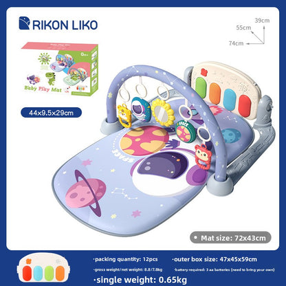 3-in-1 Baby Activity Play Gym & Kick Piano Mat
