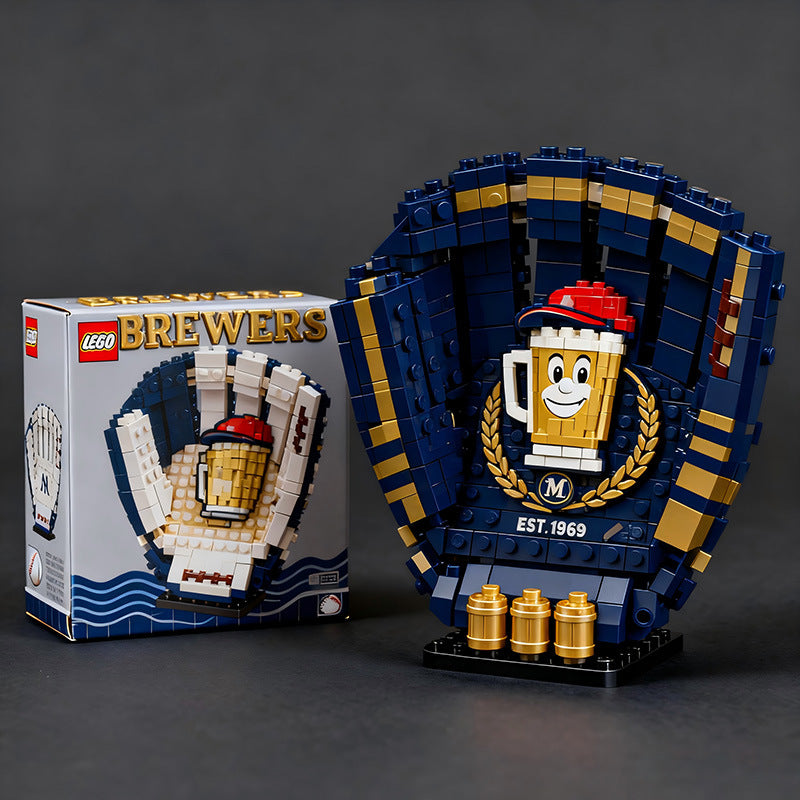 All-Star Baseball Stadium Building Block Set (800+ Pieces)