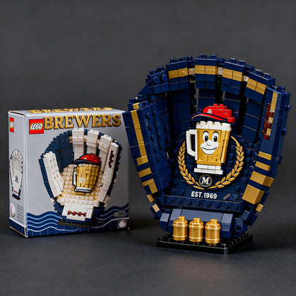 All-Star Baseball Stadium Building Block Set (800+ Pieces)