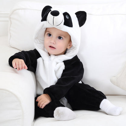 Cozy Cub Hooded Romper