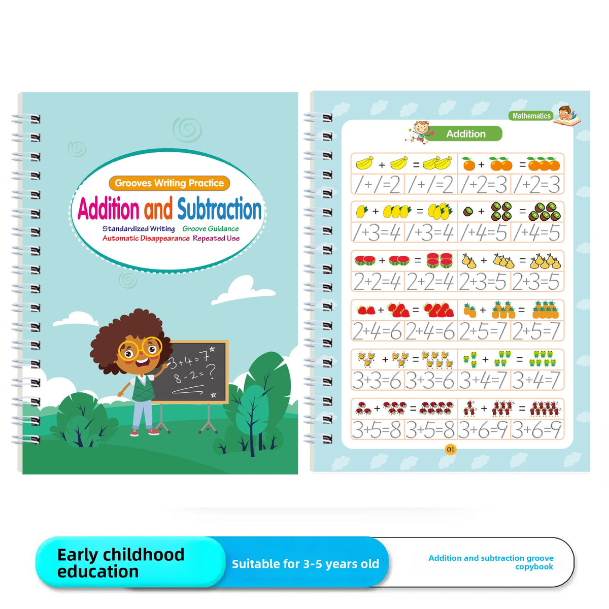 WriteWise Reusable Groove Copybook Set