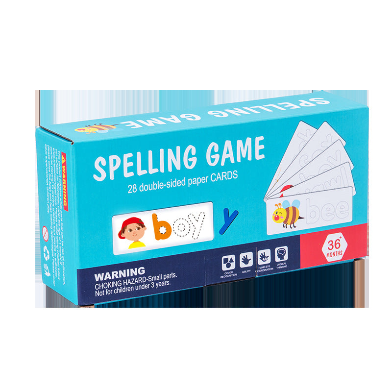 SpellSmart Wooden Alphabet Matching Game