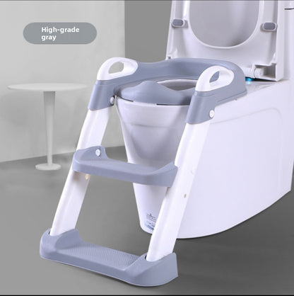 Adjustable Kids Toilet Training Seat with Ladder