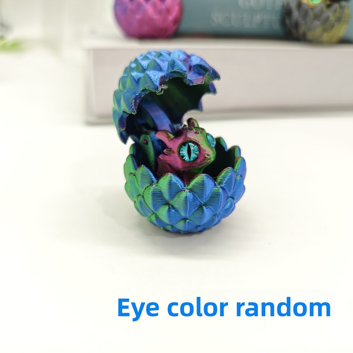 3D Printed Crystal Dragon Egg