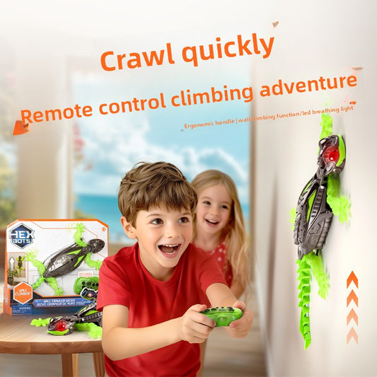 Wall-Climbing Gecko Robot Toy (Remote Control)