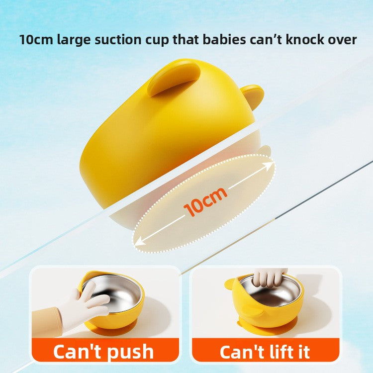 BearGrip Silicone Baby Bowl