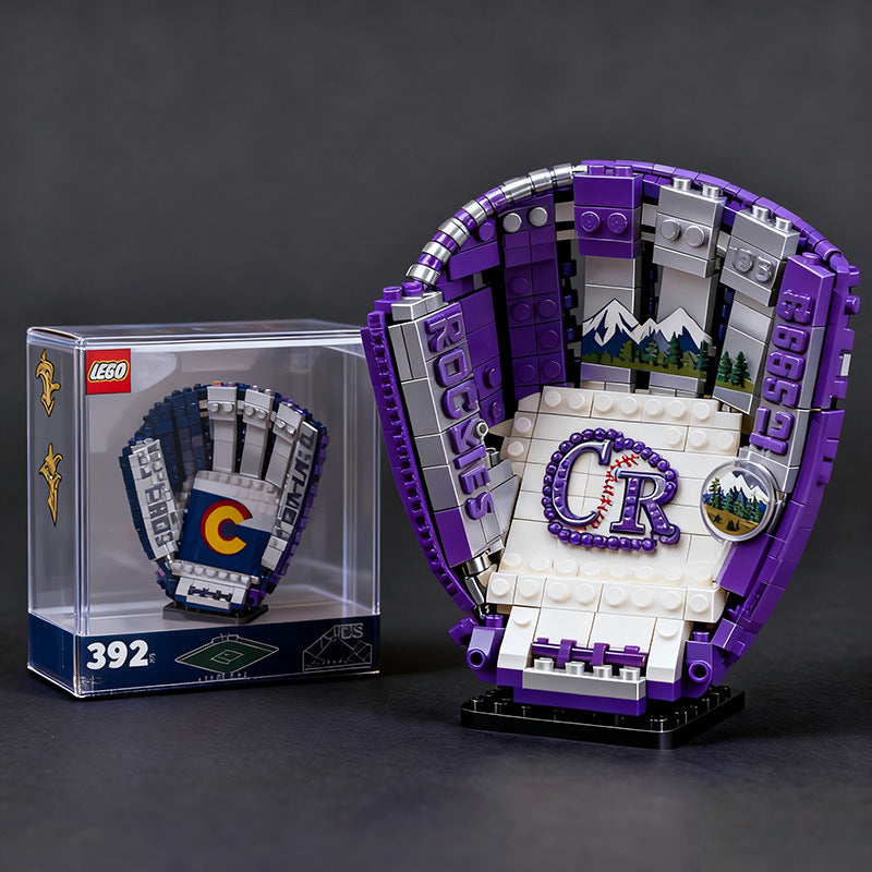 All-Star Baseball Stadium Building Block Set (800+ Pieces)