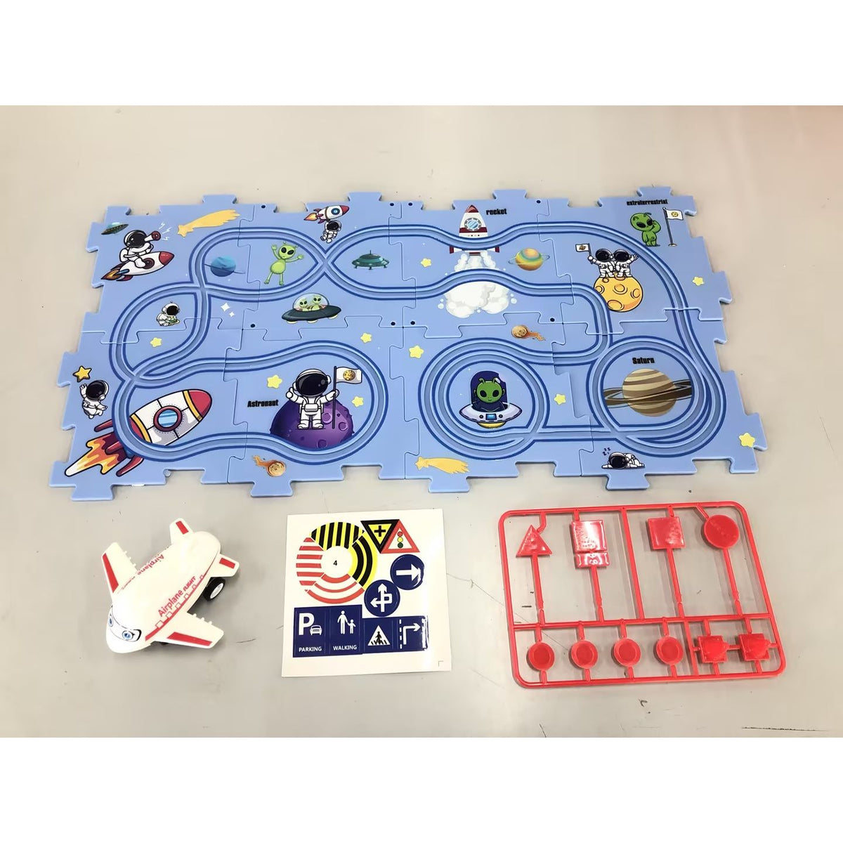 TrackTrek Electric Puzzle Rail Set