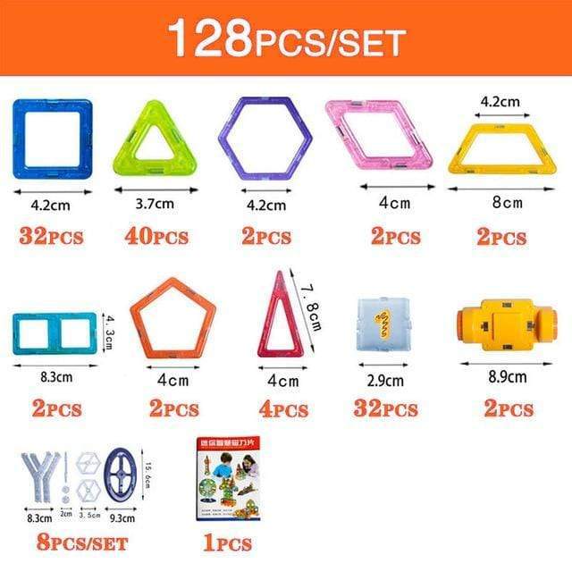 Build & Imagine Magnetic Block Set