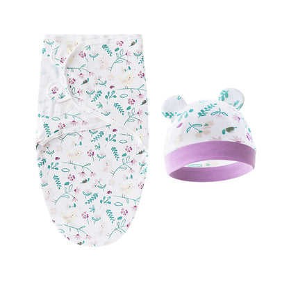 Baby Cotton Swaddle Wrap – Soft, Secure & All-Season Comfort