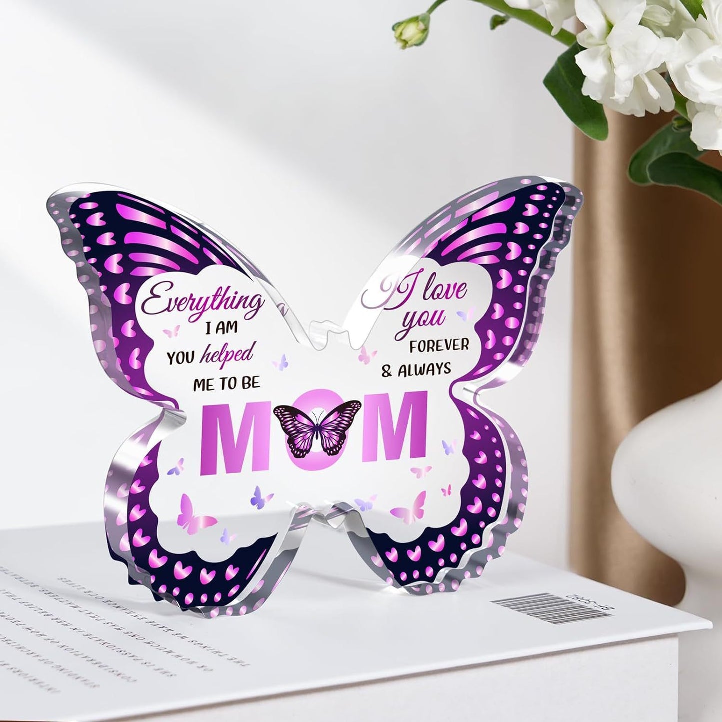 Butterfly-Shaped Acrylic Keepsake