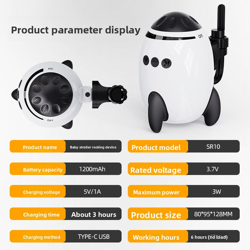 Portable Baby Stroller Soother  MOQ:2
