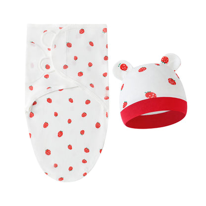 Baby Cotton Swaddle Wrap – Soft, Secure & All-Season Comfort