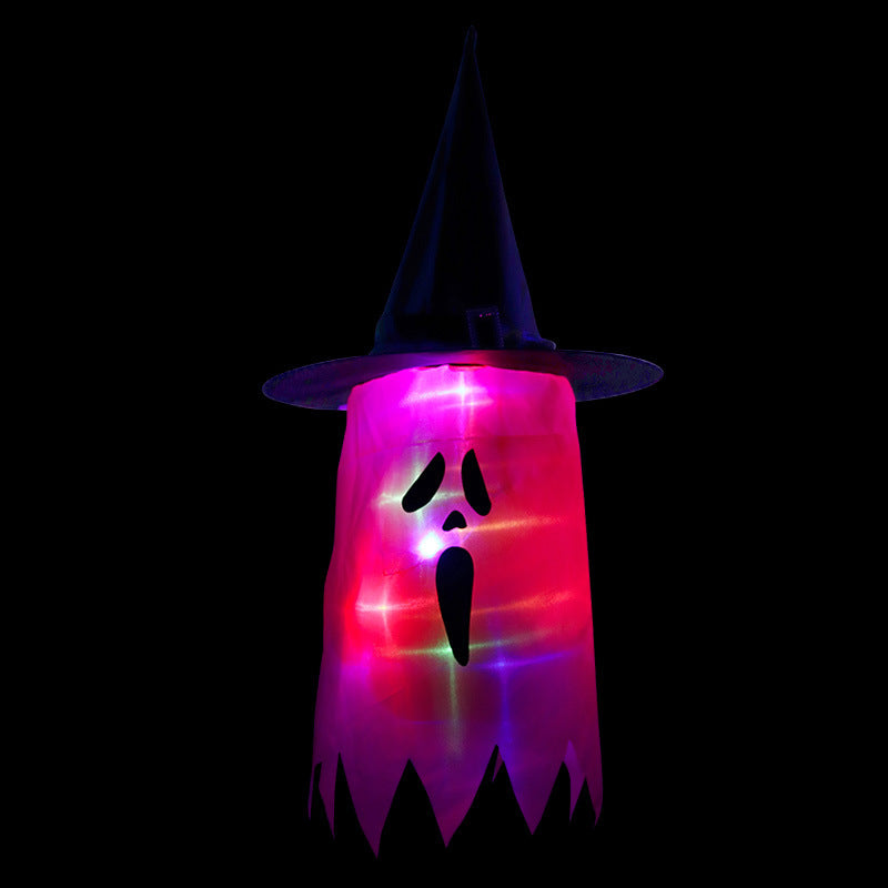 Halloween Colourful Glowing ghost