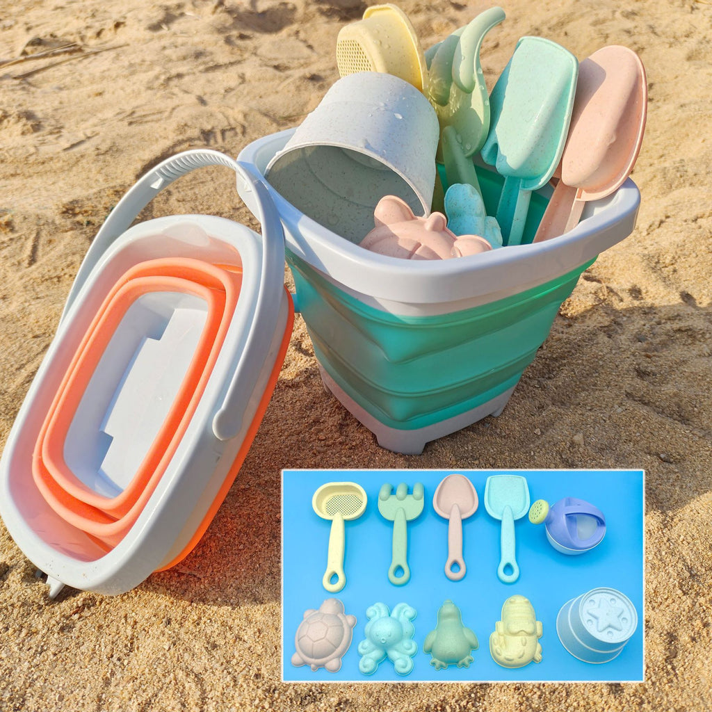 SandyPlay Foldable Beach Toy Set