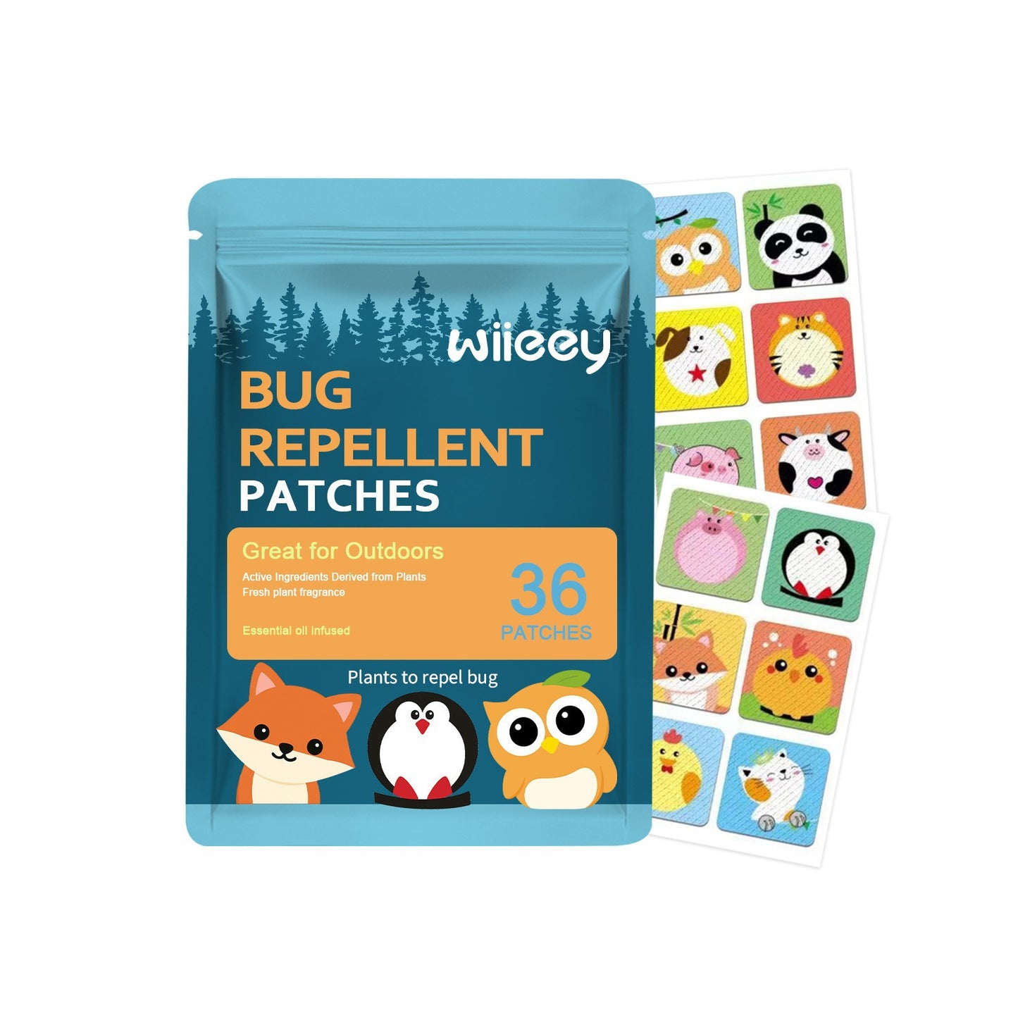 BugShield Kids Herbal Patches