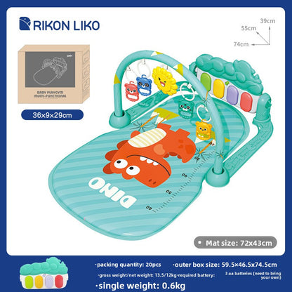 3-in-1 Baby Activity Play Gym & Kick Piano Mat