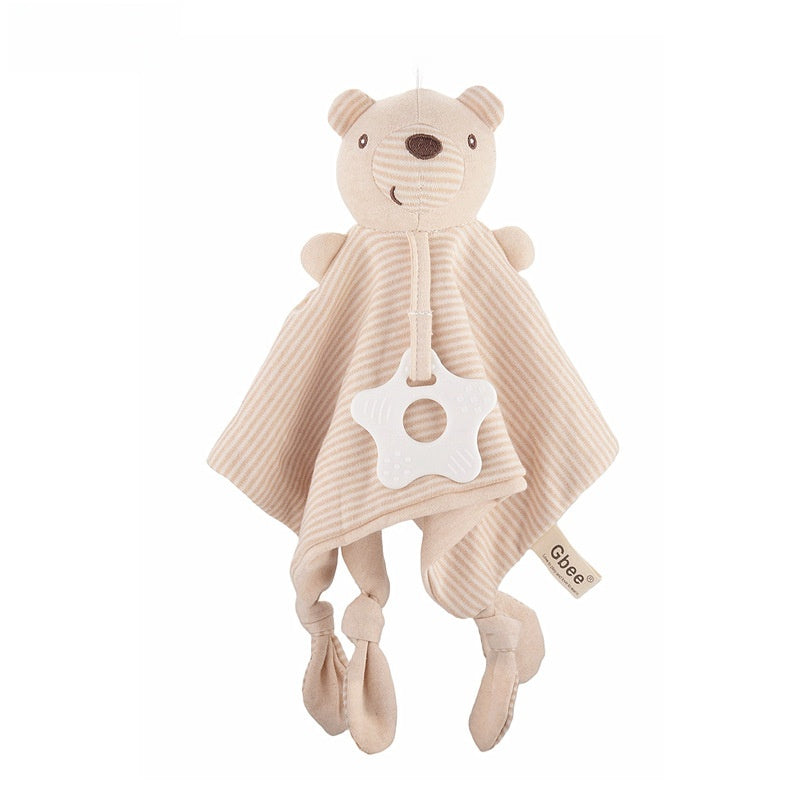 Organic Cotton Baby Teething Comfort Toy