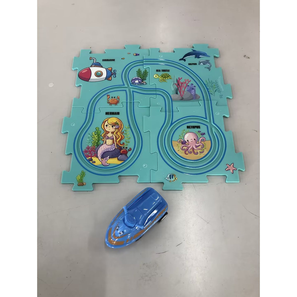 TrackTrek Electric Puzzle Rail Set