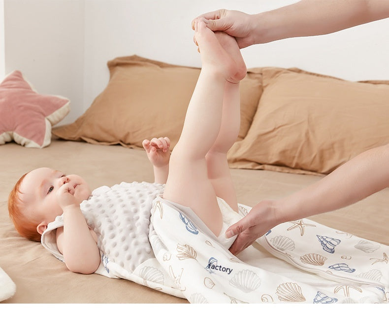 Pure Cotton Newborn Vest-style Baby Sleeping Bag