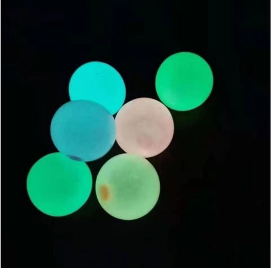 Glow-in-the-Dark Sticky Ball Toy