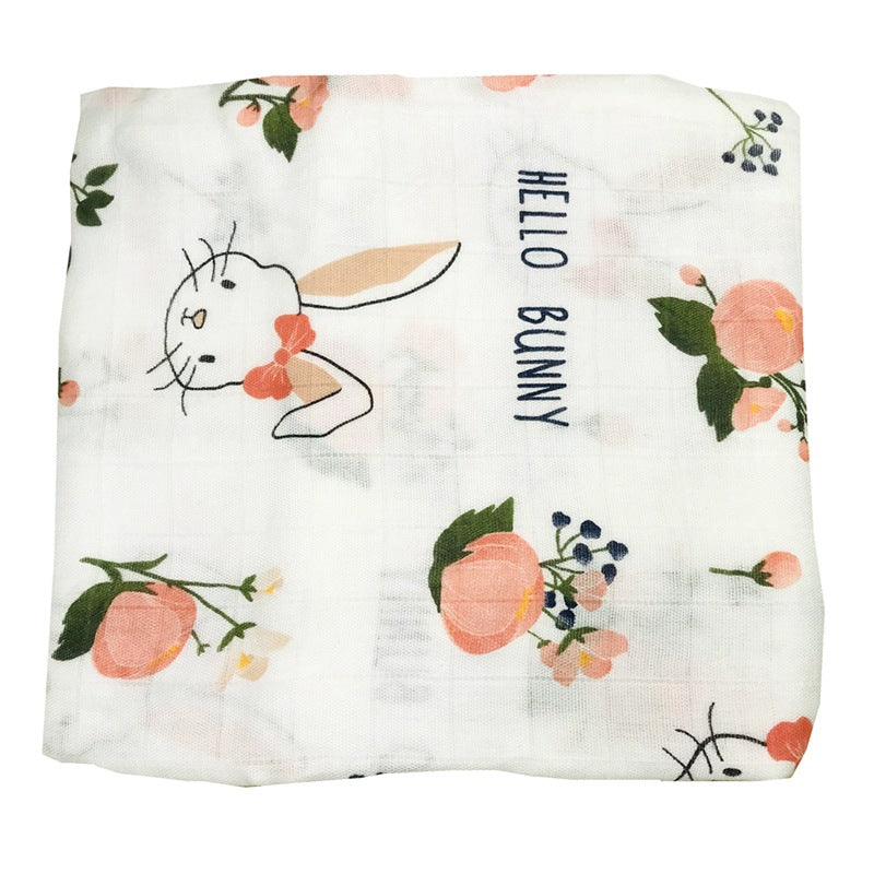 BambooHug Ultra-Soft Baby Muslin Swaddle Blanket